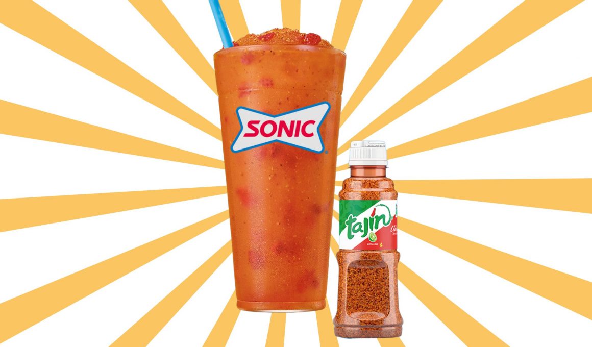 sonic drink on bright background