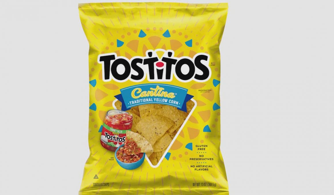 tostitos corn chips bag